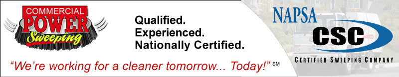 Certified Sweeping Contractor Header